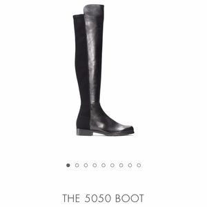 Stuart Weitzman 50/50 Boot in Leather